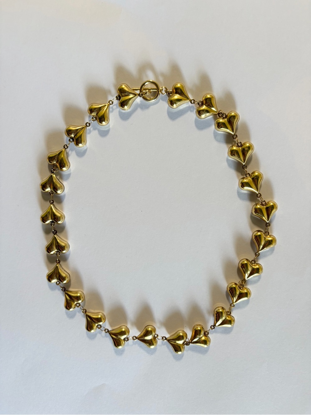 Lily and Faye Gold ‘Heart Throb’ Choker Necklace - 18”